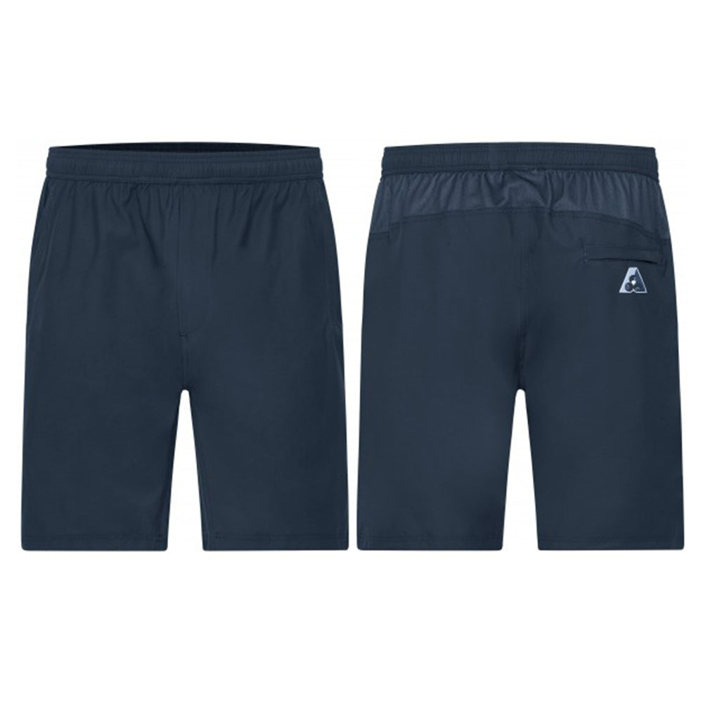 Drakes Pride Mens Elite Microfibre Shorts BA Logo - Navy