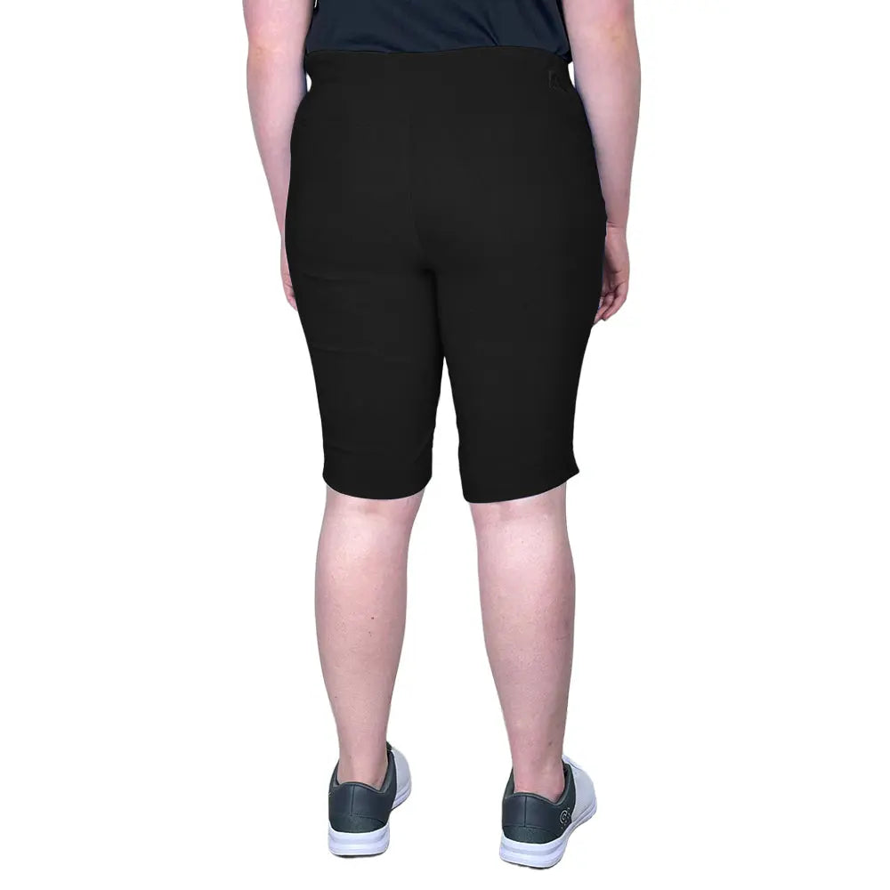 Drakes Pride Womens Kelsey Stretch Shorts - Black - Bowls City