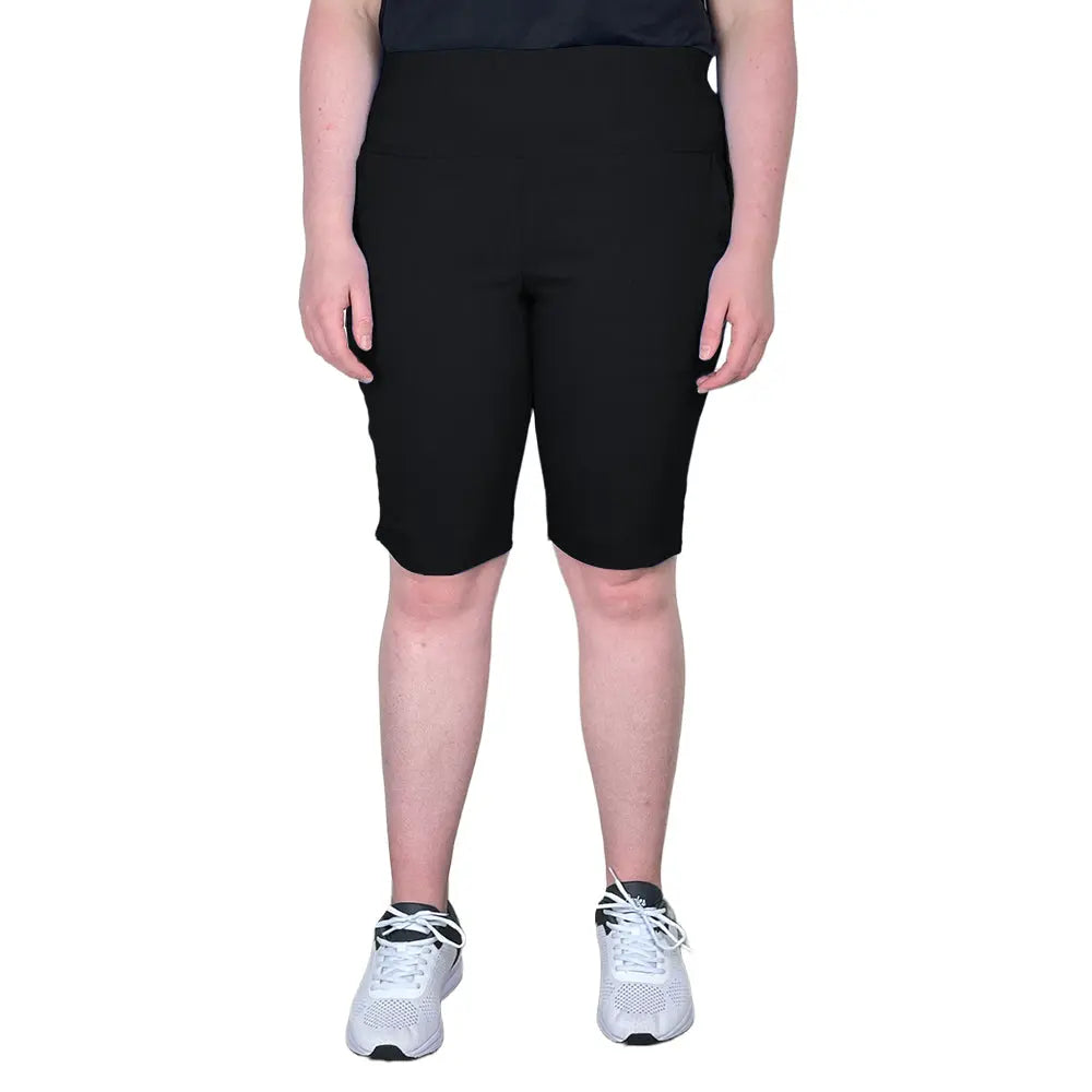Drakes Pride Womens Kelsey Stretch Shorts - Black - Bowls City
