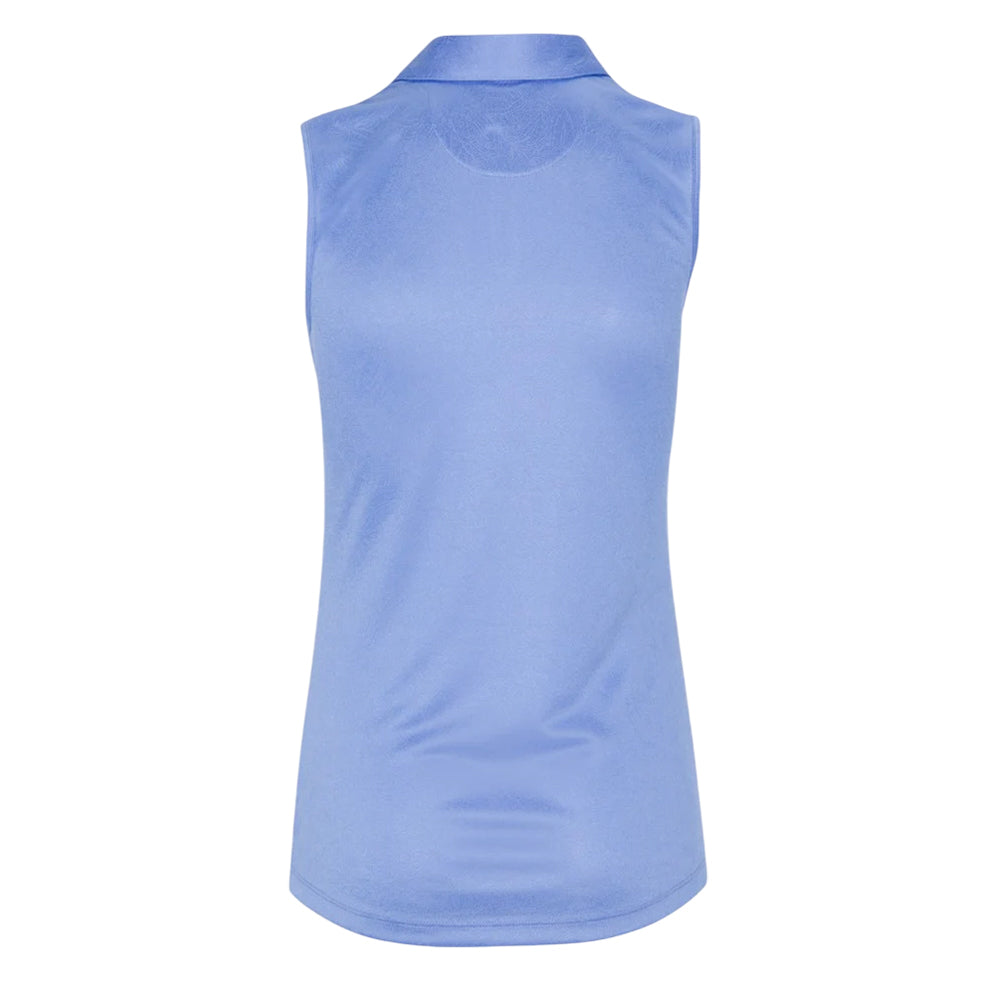 Greg Norman Ladies Cove Sleeveless Polo - Peri