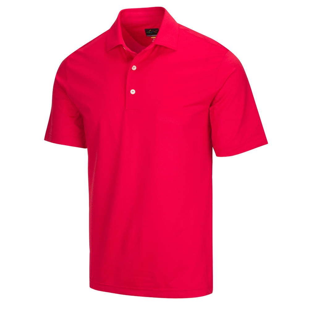 Greg Norman Mens Freedom Micro Pique Short Sleeve Polo *