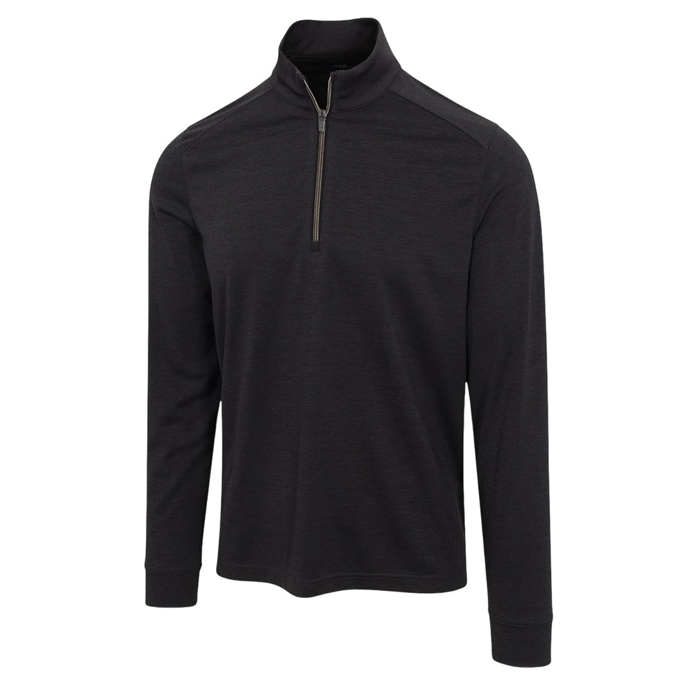 Greg Norman Mens Freedom Performance 1/4 Zip Long Sleeve Pullover *