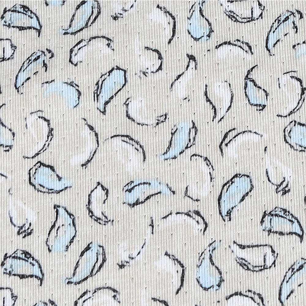 Greg Norman Mens Salty Shells Short Sleeve Polo - Biscotti