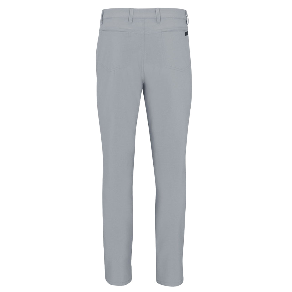 Greg Norman Mens Stretch 5 Pocket Tech Pant - Sterling