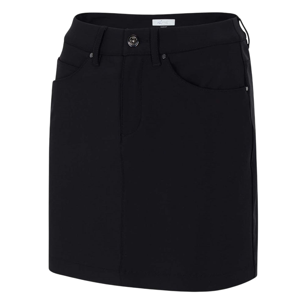 Greg Norman Womans Lexi 17" Stretch Skort - Black