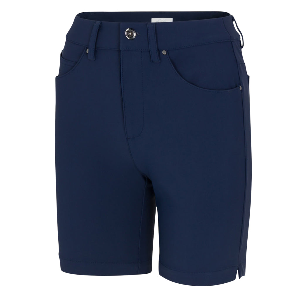 Greg Norman Womans Lexi 7" Stretch Short - Navy