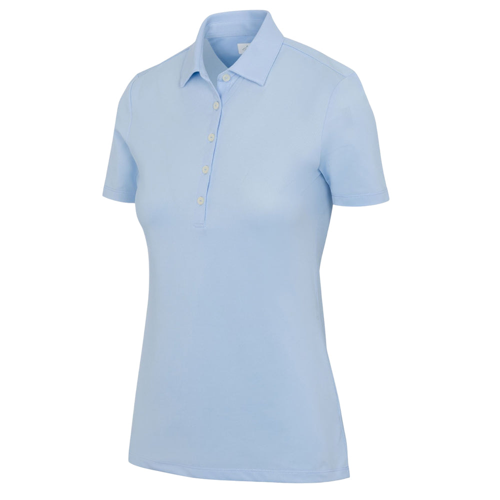 Greg Norman Womens Freedom Micro Pique Short Sleeve Polo *