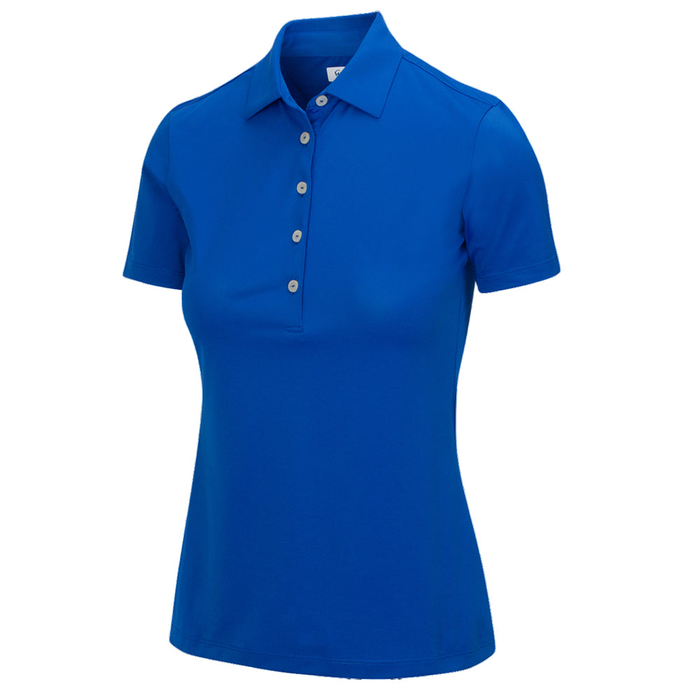 Greg Norman Womens Freedom Micro Pique Short Sleeve Polo *