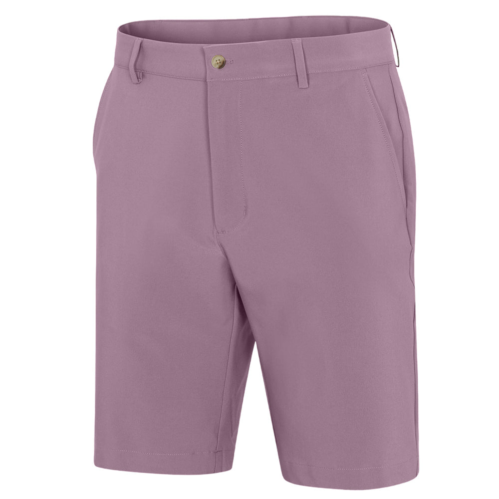 Greg Norman Mens 4 Way Stretch Tech Short - Dusty Rose