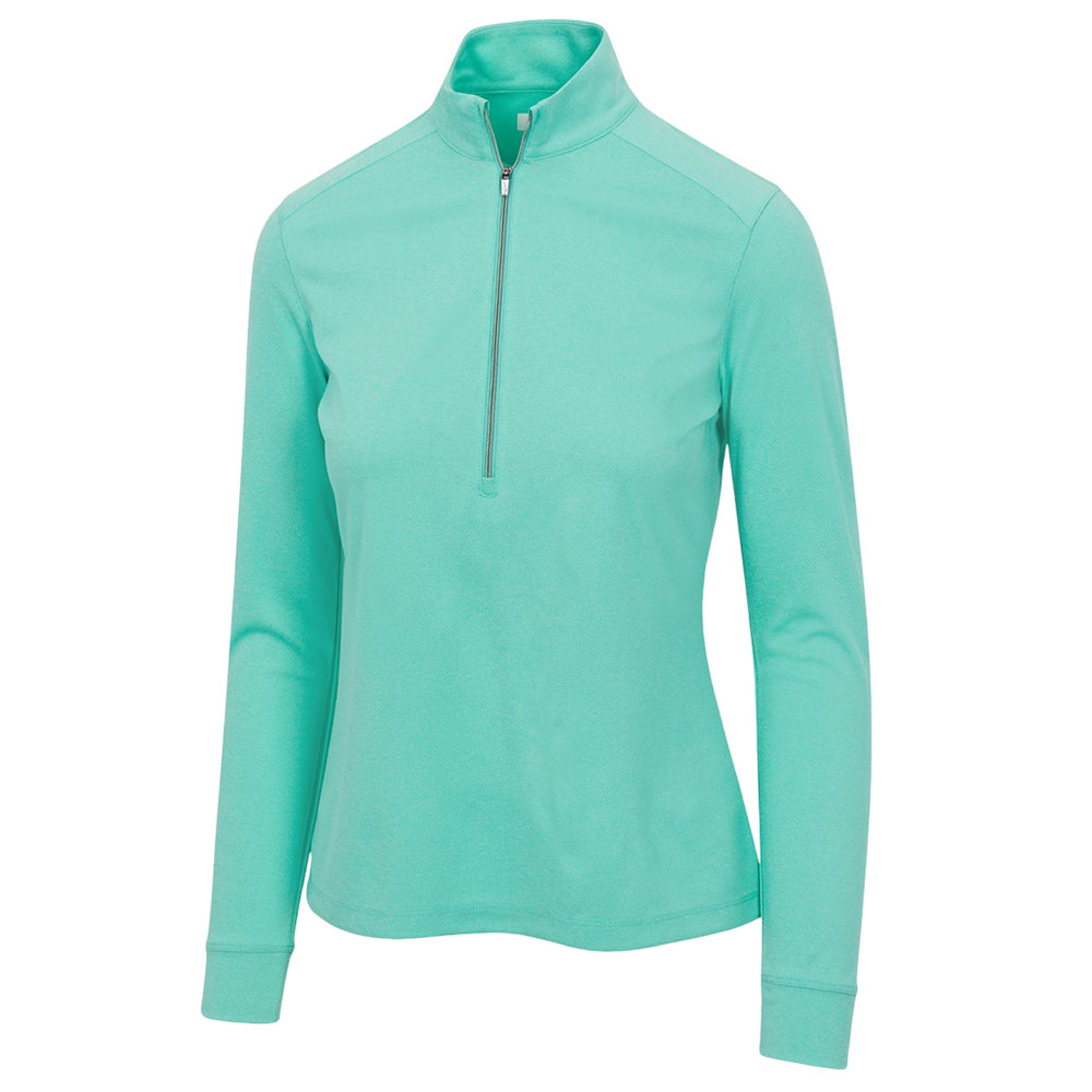 Greg Norman Womens Freedom 1/2 Zip Long Sleeve Pullover *