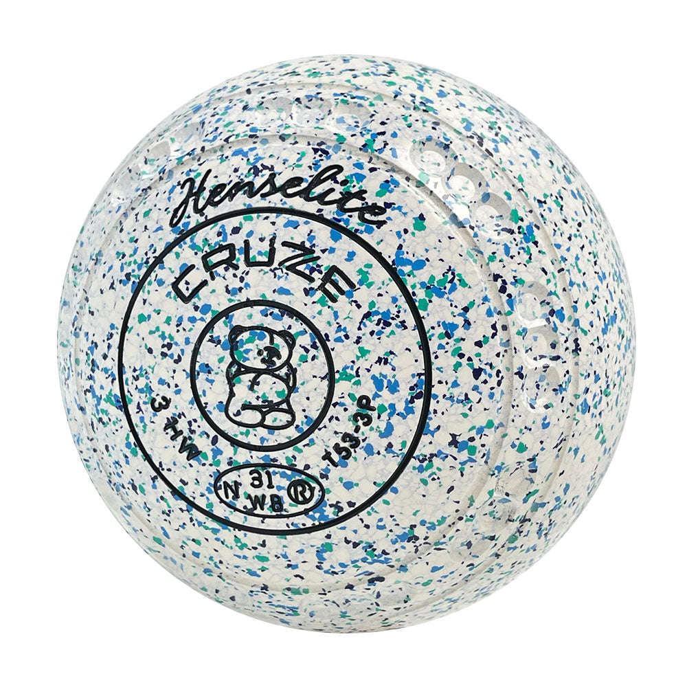 Henselite Cruze Lawn Bowls Size 3 Heavy Gripped - Everest T53-3P