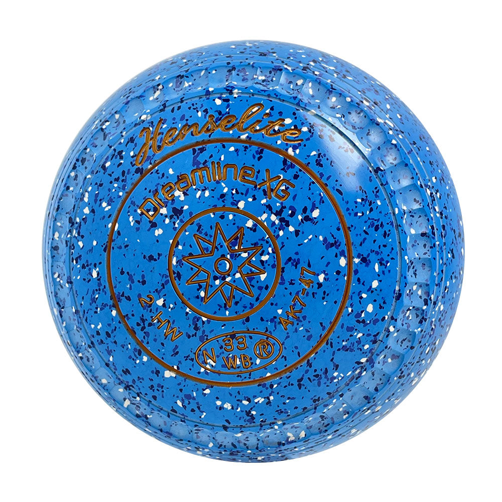 Henselite Dreamline XG LTD Lawn Bowls Size 2 Heavy Gripped - Breeze AK7-47