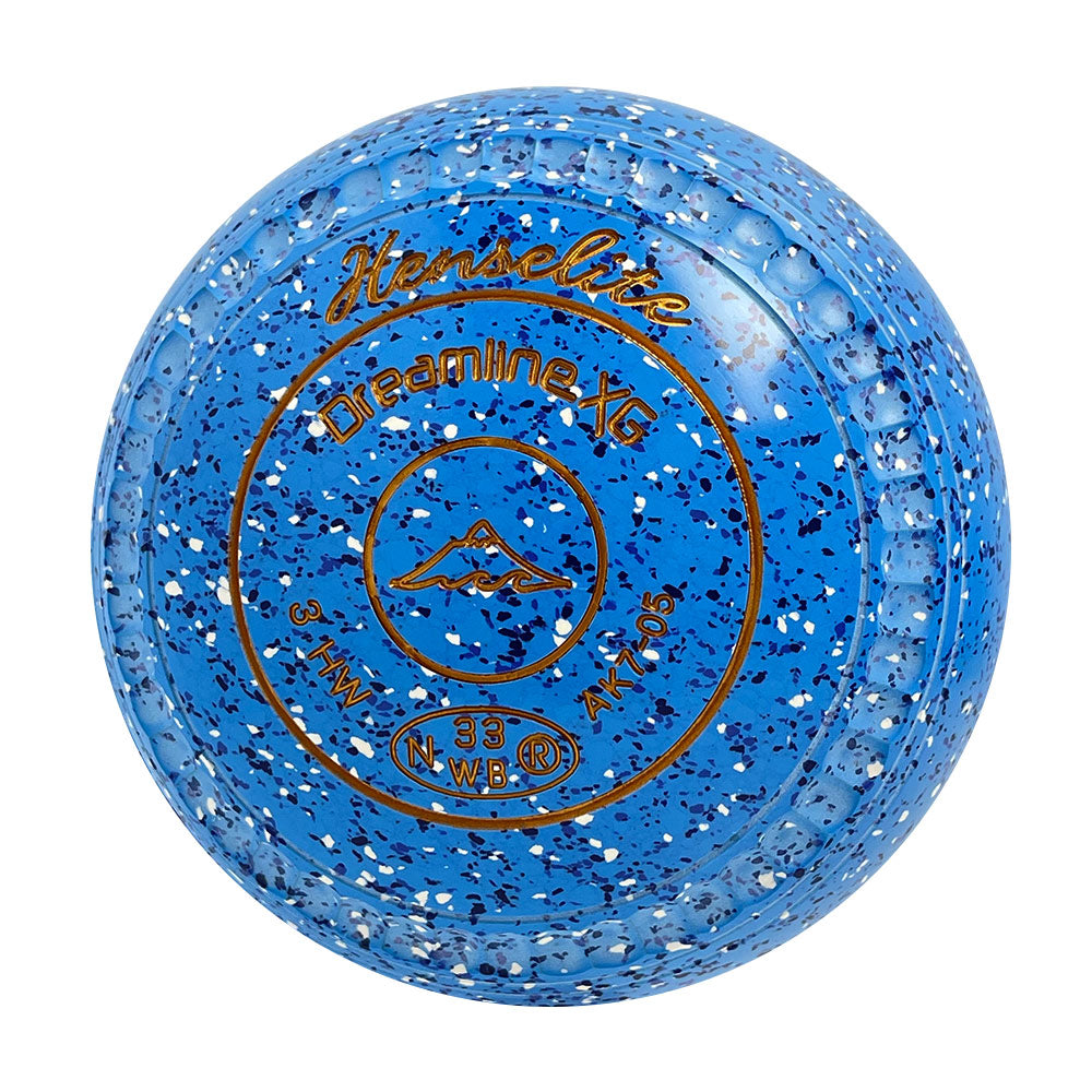 Henselite Dreamline XG LTD Lawn Bowls Size 3 Heavy Gripped - Breeze AK7-05