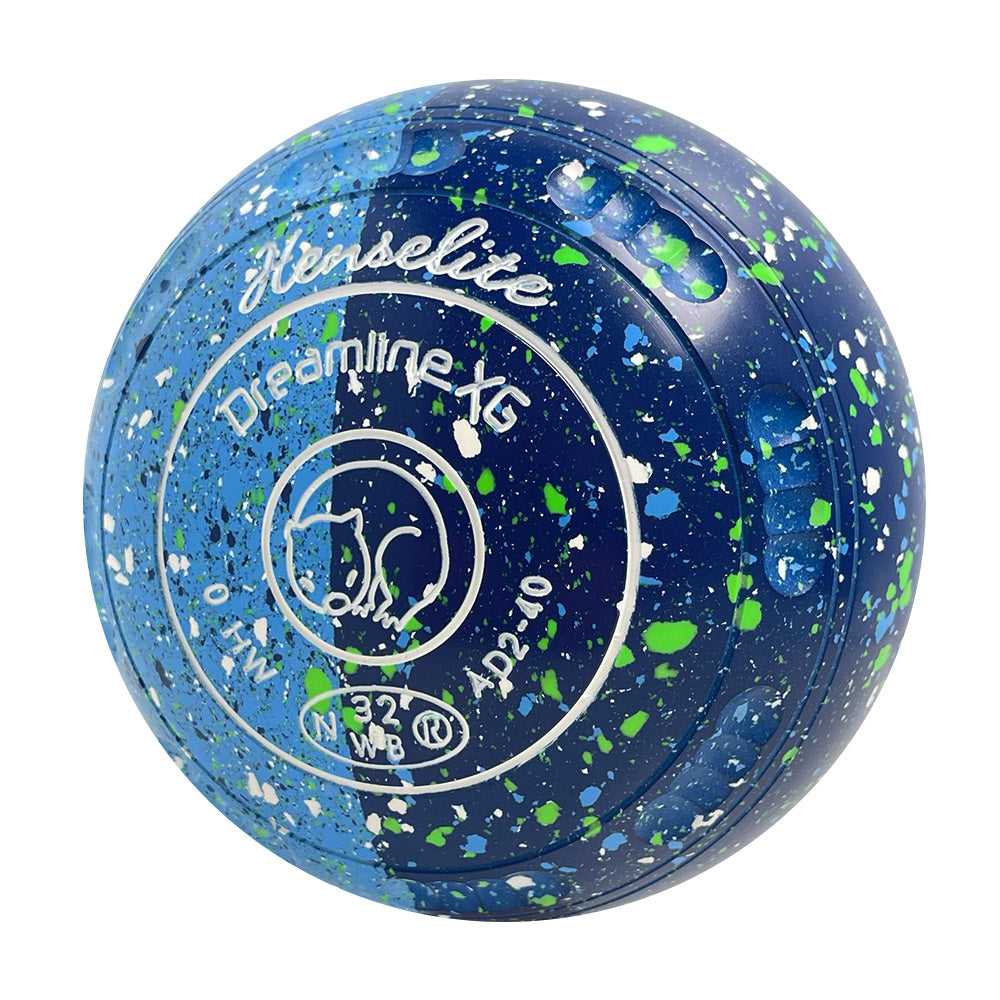 Henselite Dreamline XG Lawn Bowls Size 4 Heavy Non-Gripped - Orbit Duo AD3-52