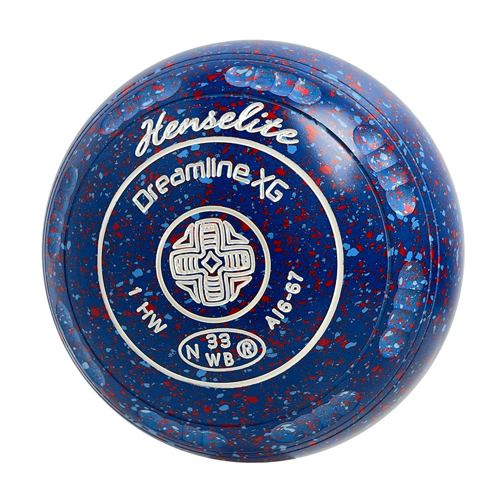 Henselite Dreamline XG Lawn Bowls Size 1 Heavy Gripped - Beacon AI6-67