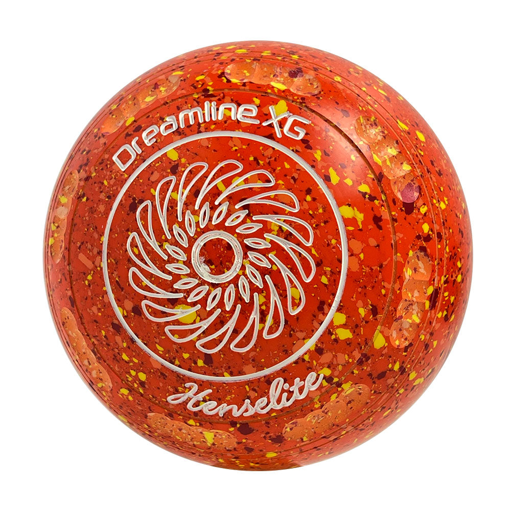 Henselite Dreamline XG Lawn Bowls Size 2 Heavy Gripped Sunburst AI2