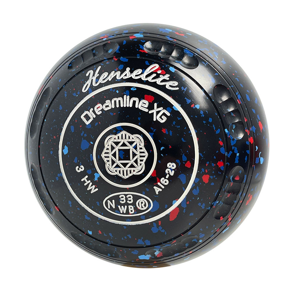 Henselite Dreamline XG Lawn Bowls Size 3 Heavy Gripped - Aura AI6-28