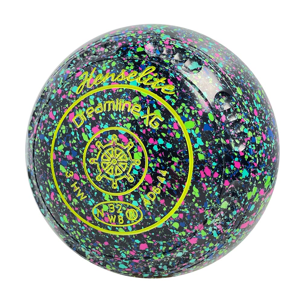 Henselite Dreamline XG Lawn Bowls Size 3 Heavy Gripped - Mystic AD6-44