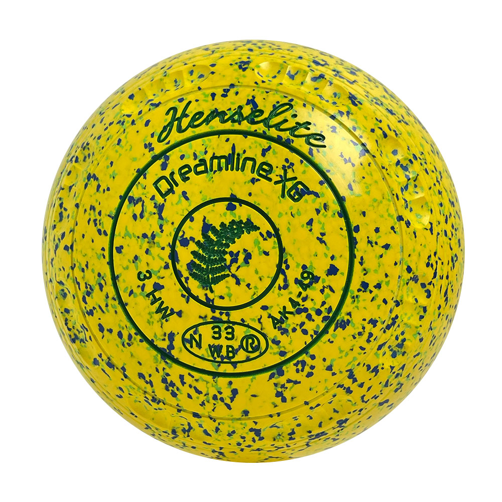 Henselite Dreamline XG Lawn Bowls Size 3 Heavy Gripped - Resort AK4-49