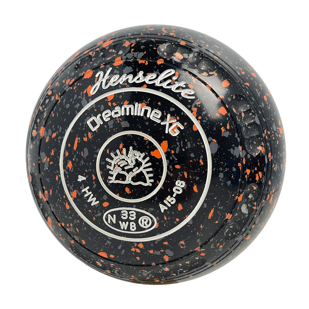 Henselite Dreamline XG Lawn Bowls Size 4 Heavy Gripped - Harley AI5-08