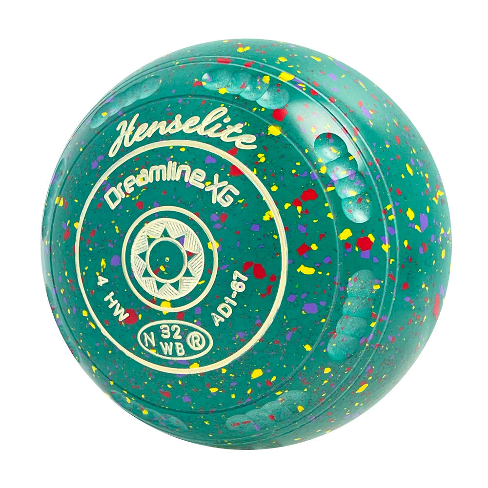 Henselite Dreamline XG Lawn Bowls Size 4 Heavy Gripped - Amazon AD1-67