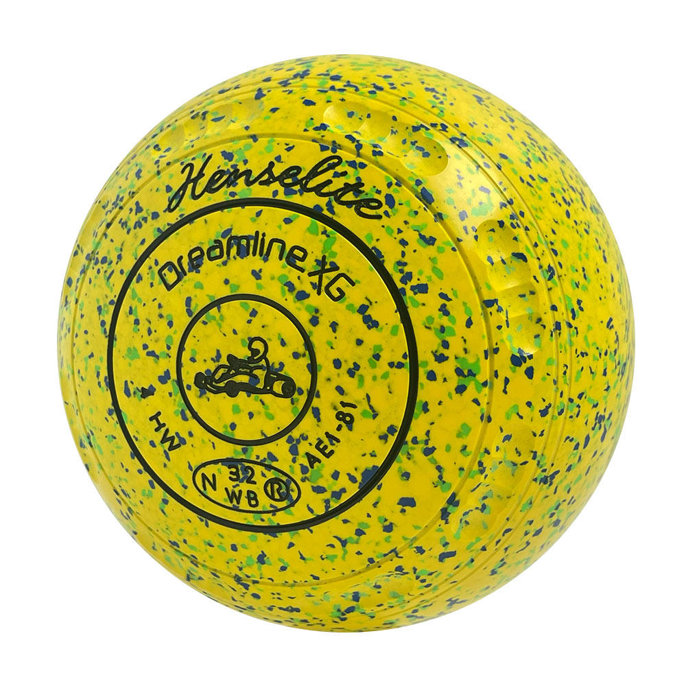 Henselite Dreamline XG Lawn Bowls Size 4 Heavy Gripped - Resort  AE1-81