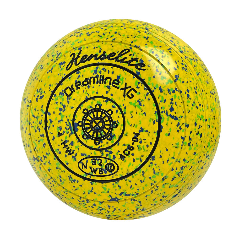 Henselite Dreamline XG Lawn Bowls Size 4 Heavy Non-Gripped - Resort AC6-04