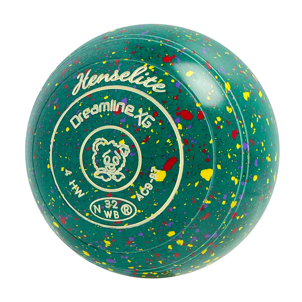 Henselite Dreamline XG Lawn Bowls Size 4 Heavy Non-Gripped - Amazon AC9-87