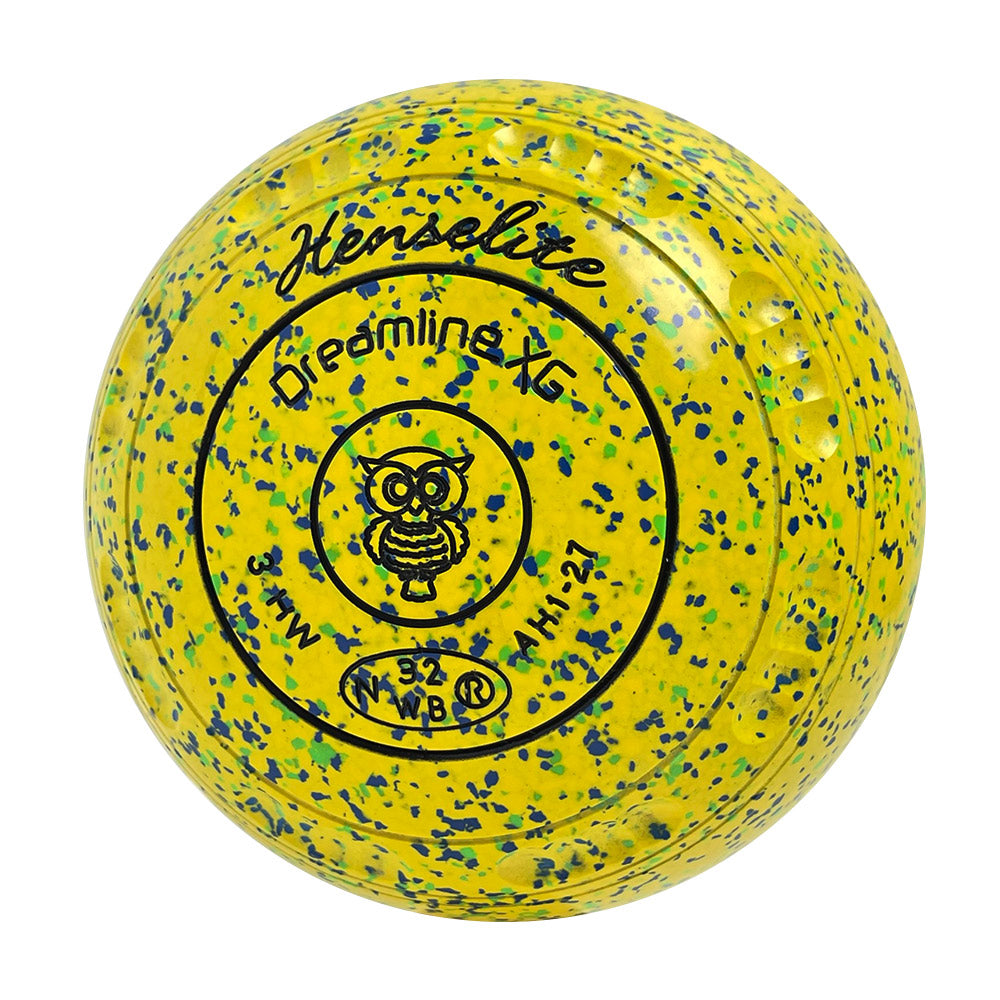 Henselite Dreamline XG Lawn Bowls Size 3 Heavy Gripped - Resort AH1-27