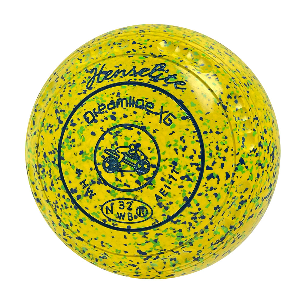 Henselite Dreamline XG Lawn Bowls Size 4 Heavy Gripped - Resort  AE1-77