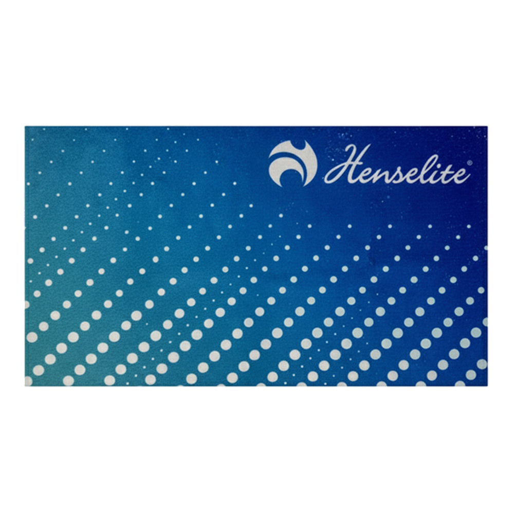 Henselite Dri- Tec Towel Velocity - Mint/Blue/White - Bowls City