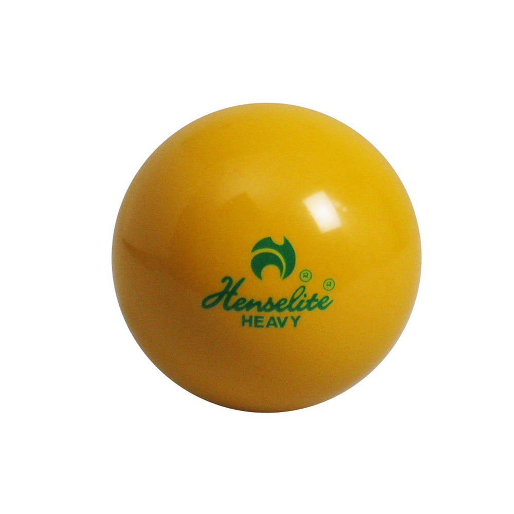Henselite Lawn Bowls Jack ea. - Yellow (HEAVY)