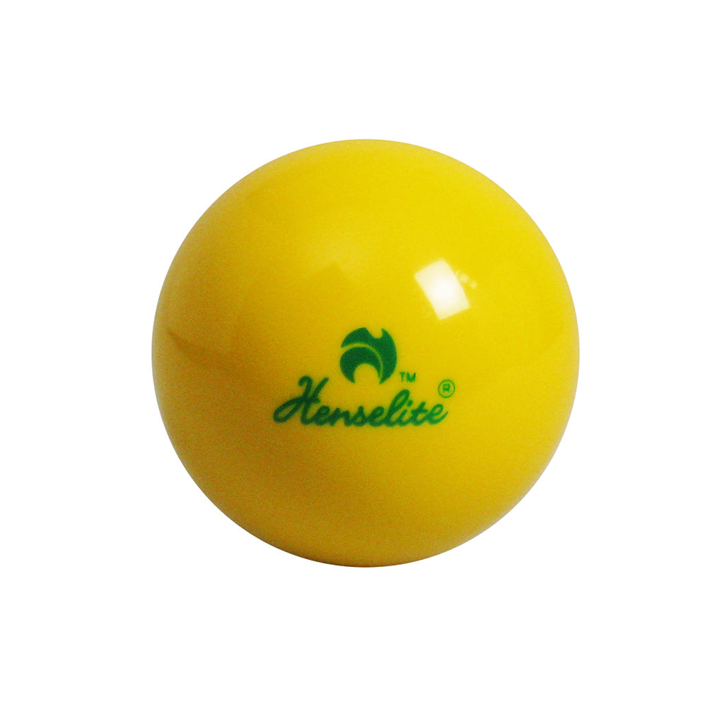 Henselite Lawn Bowls Jack ea. - Yellow