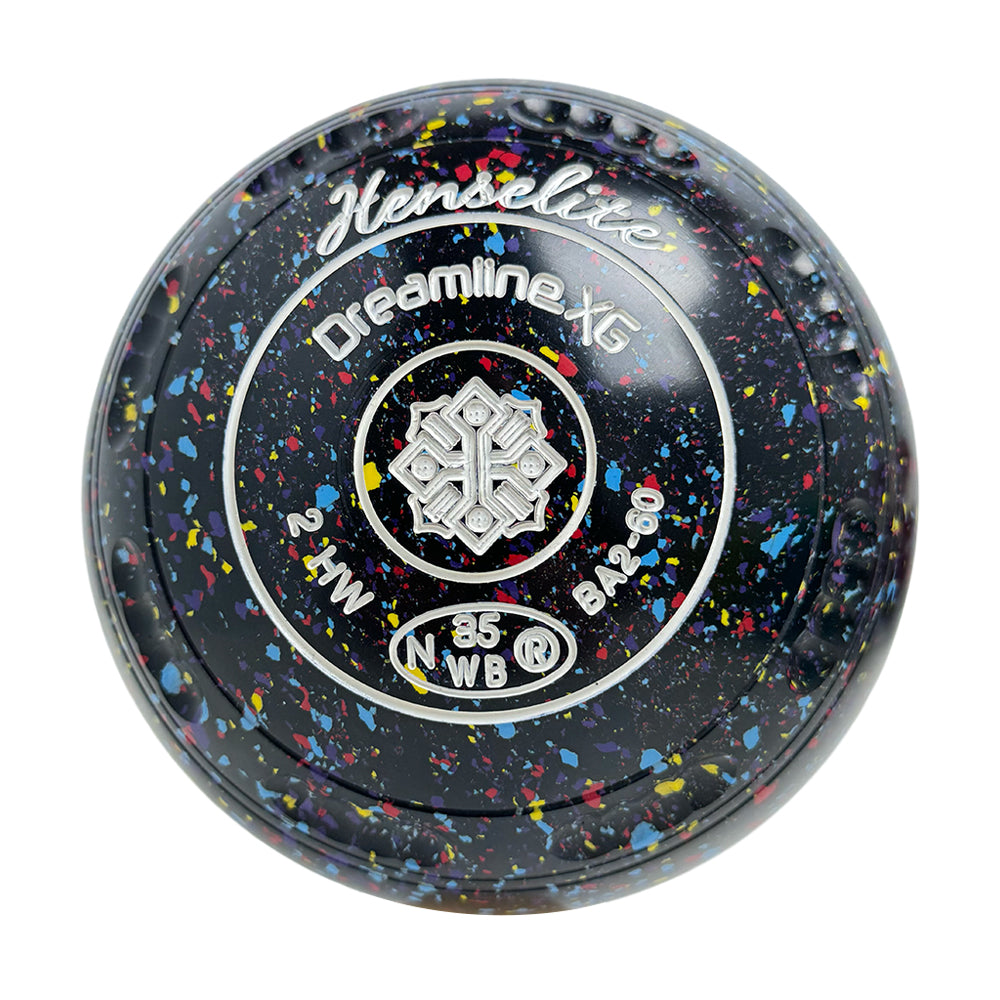 Henselite Dreamline XG Lawn Bowls Size 2 Heavy Gripped - Prism BA2-60