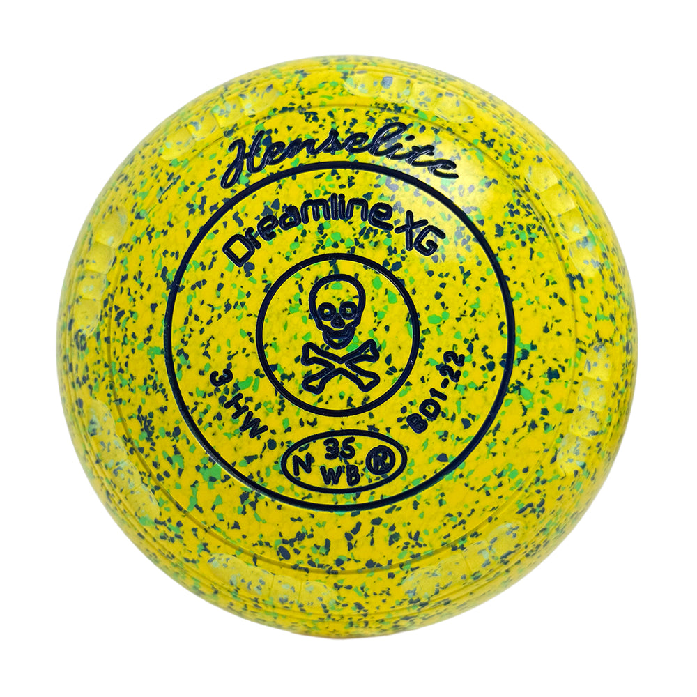 Henselite Dreamline XG Lawn Bowls Size 3 Heavy Gripped - Resort  BD1-22