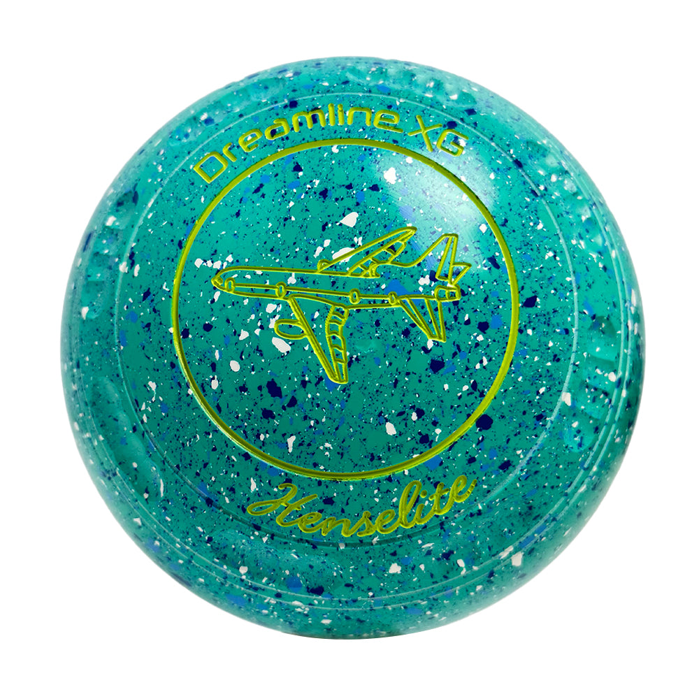 Henselite Dreamline XG Lawn Bowls Size 3 Heavy Gripped - Lagoon BG3-13