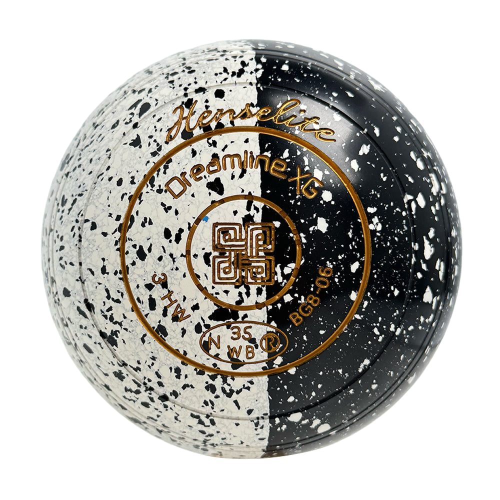 Henselite Dreamline XG Lawn Bowls Size 3 Heavy Non-Gripped - Mono Duo  BG8-06