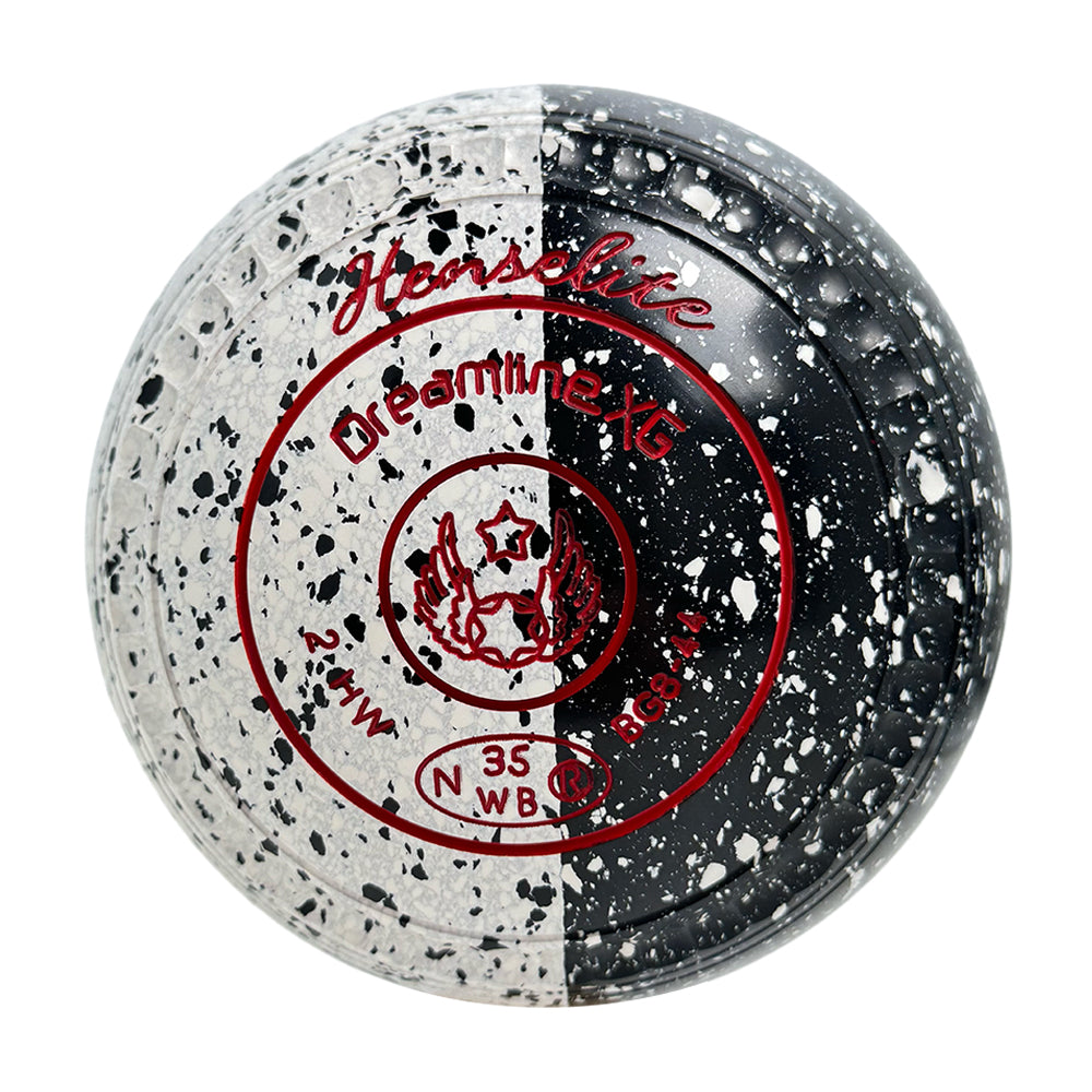 Henselite Dreamline XG Lawn Bowls Size 2 Heavy Gripped - Mono Duo BG8-44