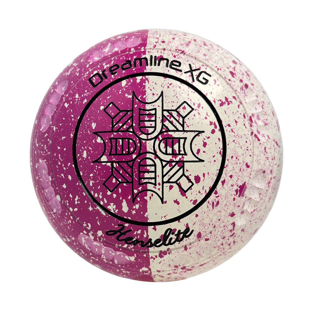 Henselite Dreamline XG Lawn Bowls Size 1 Heavy Gripped - Lotus Duo  BH3-16