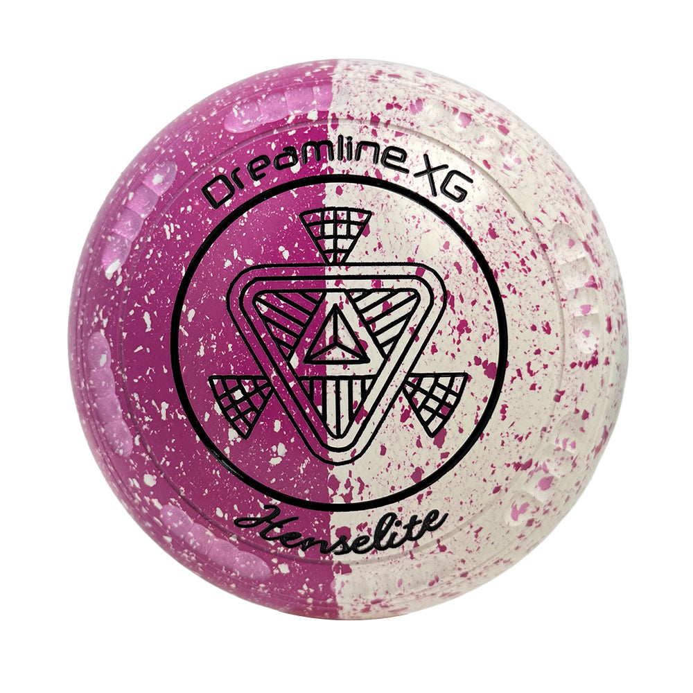 Henselite Dreamline XG Lawn Bowls Size 2 Heavy Gripped - Lotus Duo BH3-62