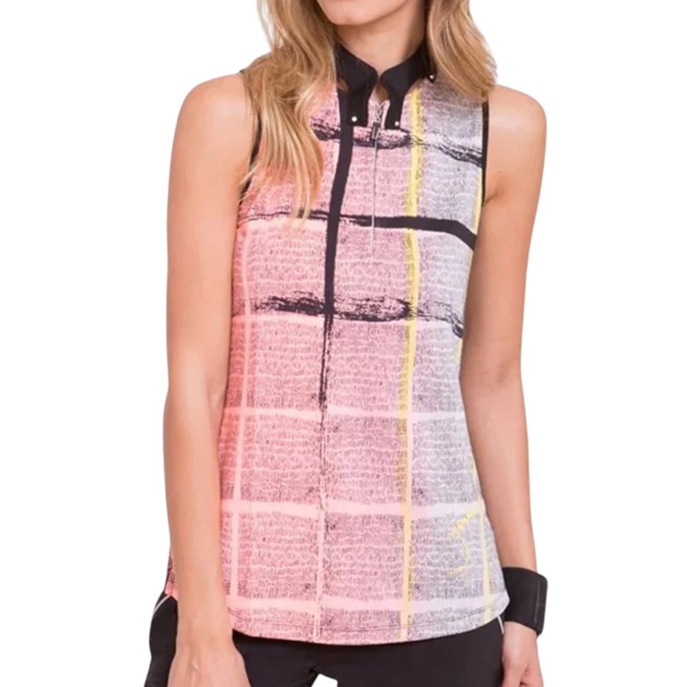 Jamie Sadock Ladies Sleeveless Dream Polo - Dollface