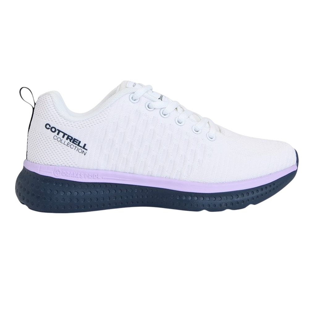Drakes Pride Womens Pursuit Lawn Bowls Shoe - White - Bowls City
