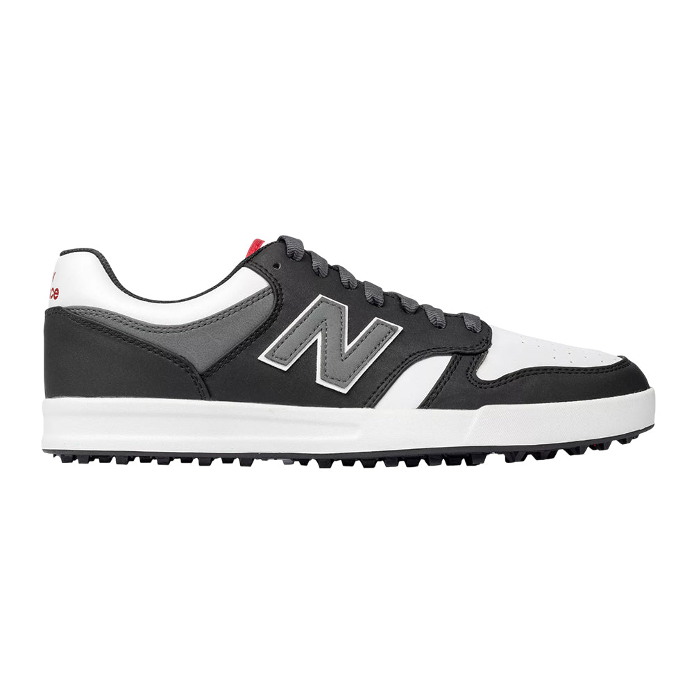 New Balance Mens 480 Spikeless Golf Shoe - Black/White