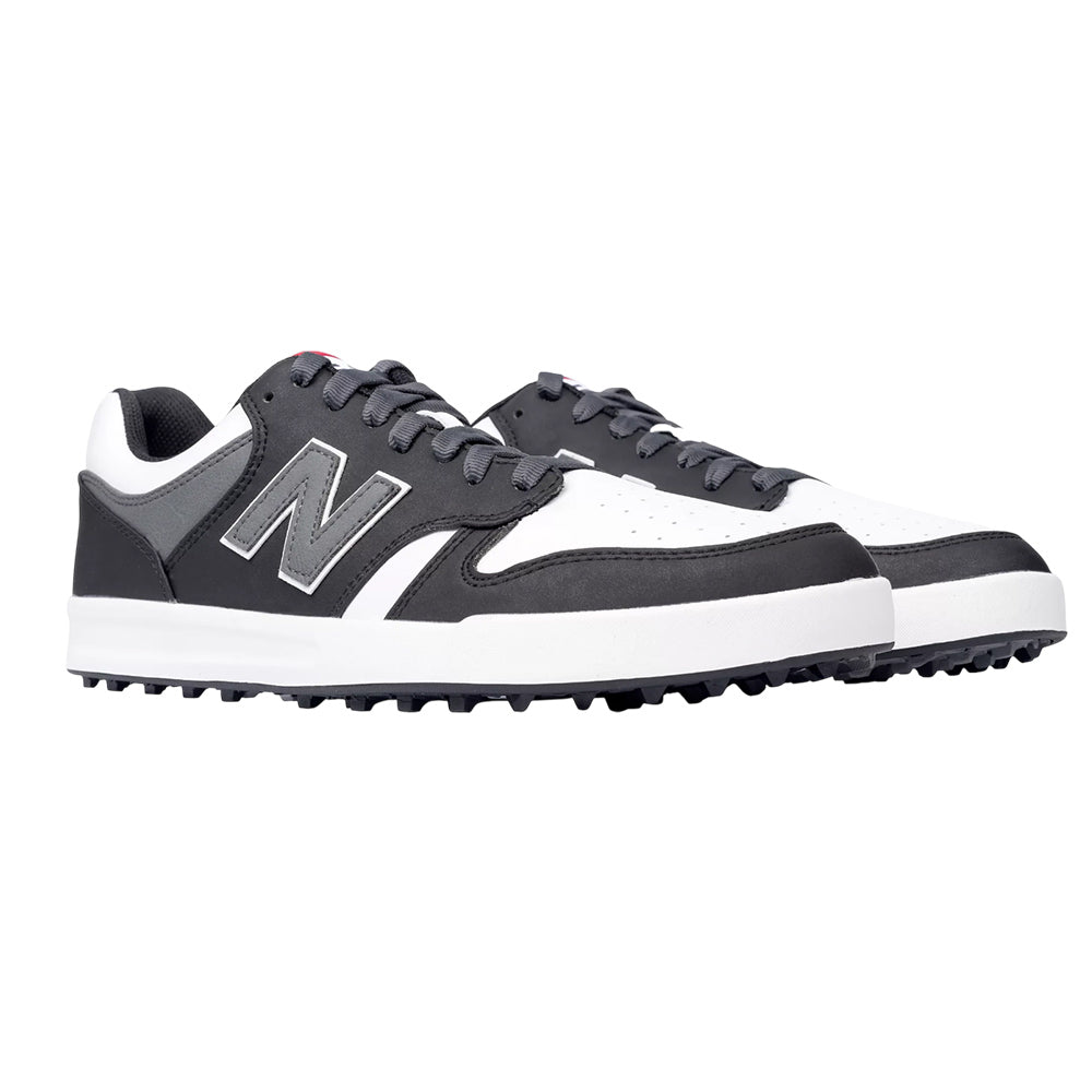 New Balance Mens 480 Spikeless Golf Shoe - Black/White