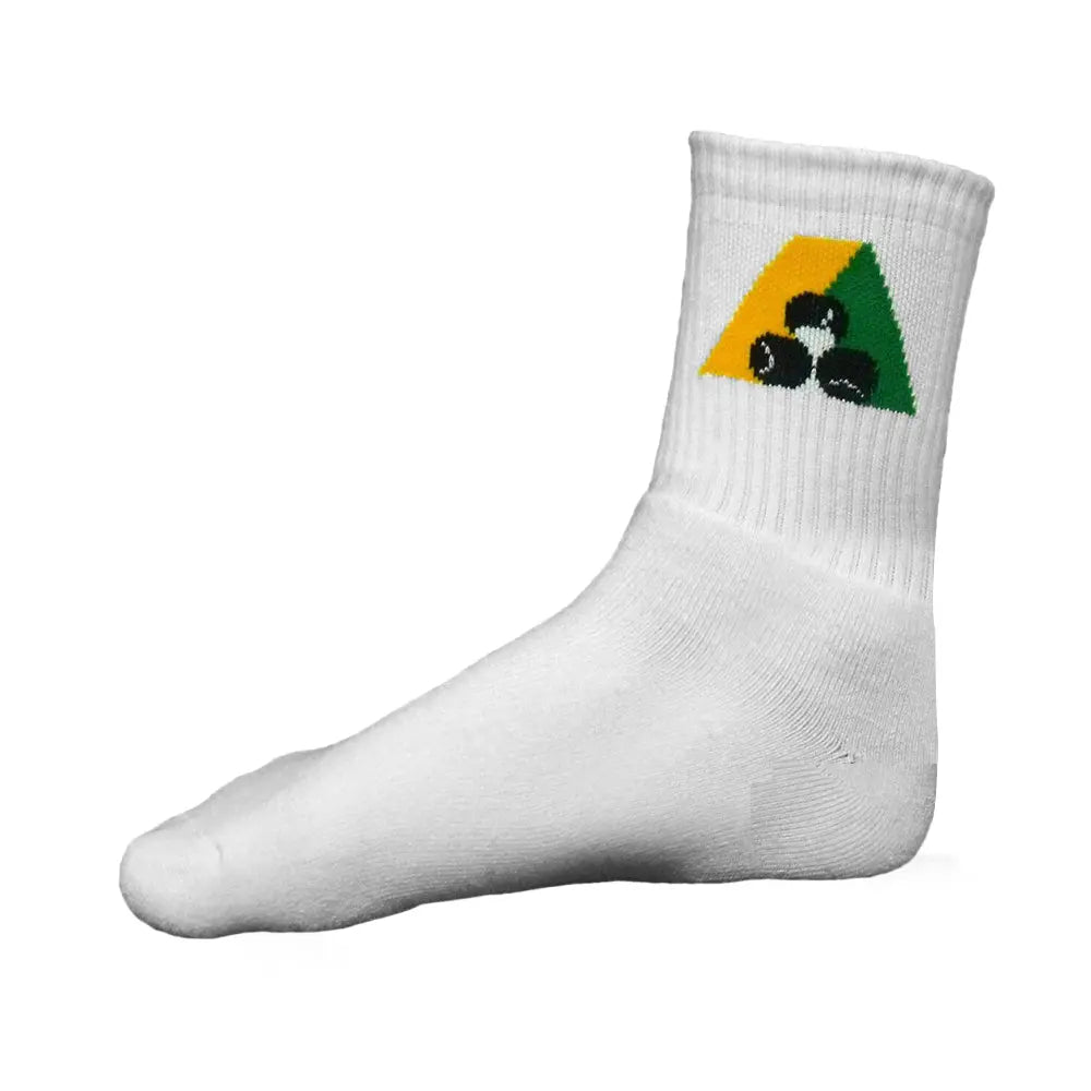 Pal Hosiery Mens BA Logo Cushion Crew Socks PAL Hosiery