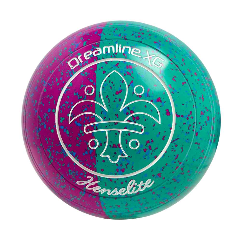 Henselite Dreamline XG Lawn Bowls Size 3 Heavy Non Gripped - Paradise Duo  BE4-65