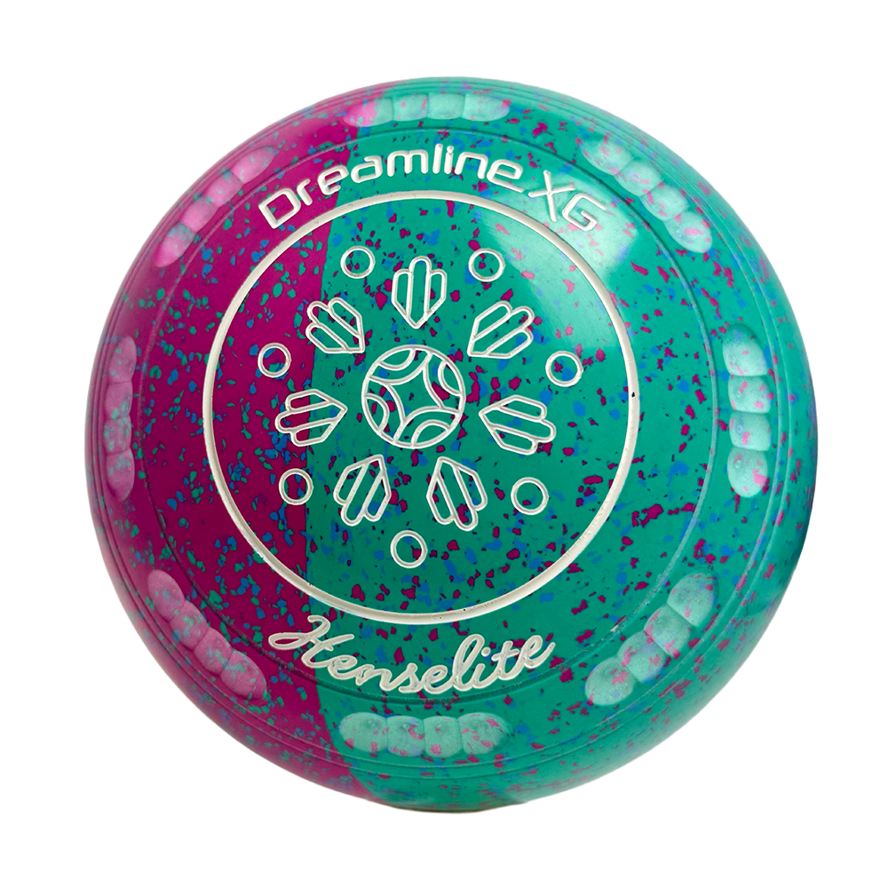 Henselite Dreamline XG Lawn Bowls Size 3 Heavy Gripped - Paradise Duo BE5-26