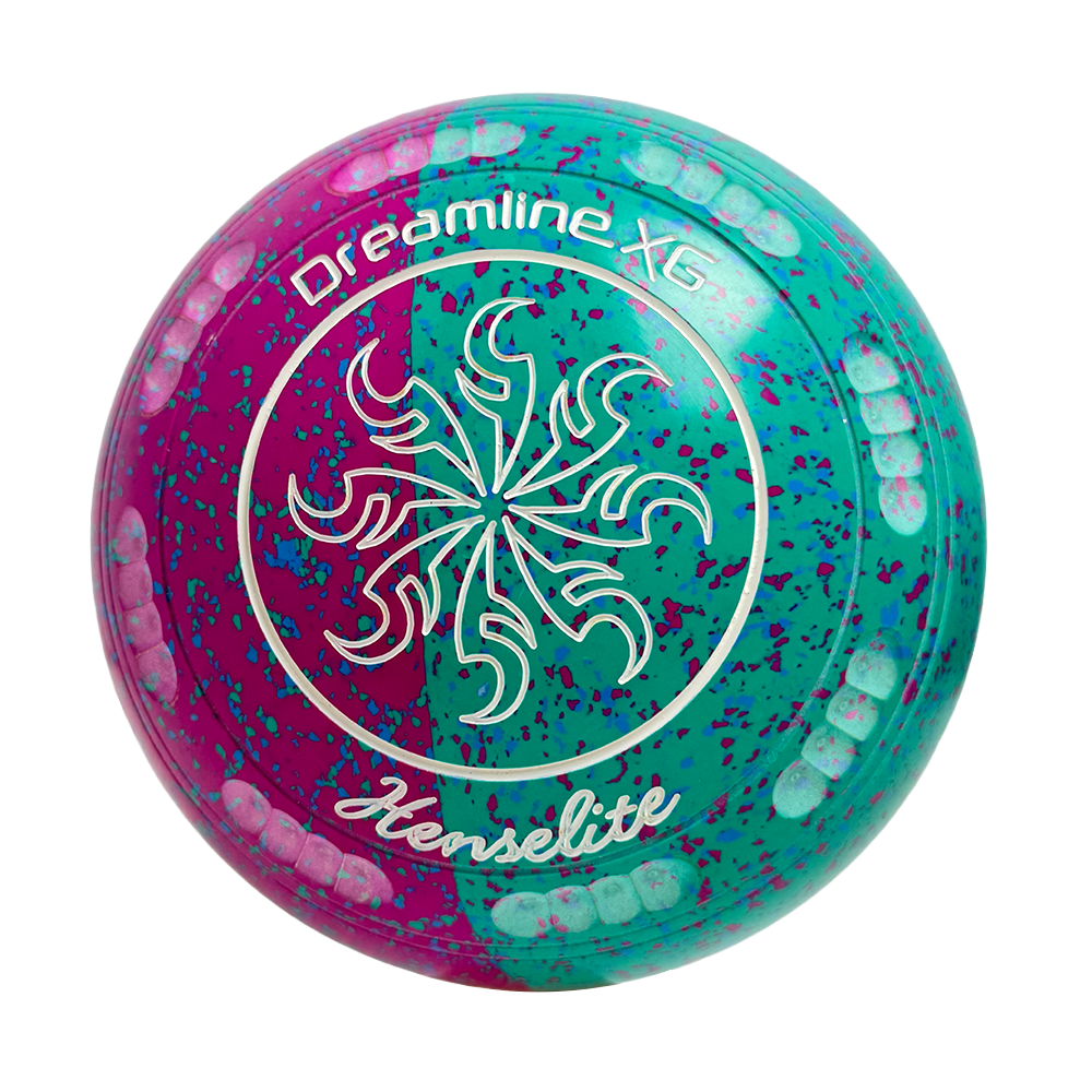 Henselite Dreamline XG Lawn Bowls Size 3 Heavy Gripped - Paradise Duo BE5-27