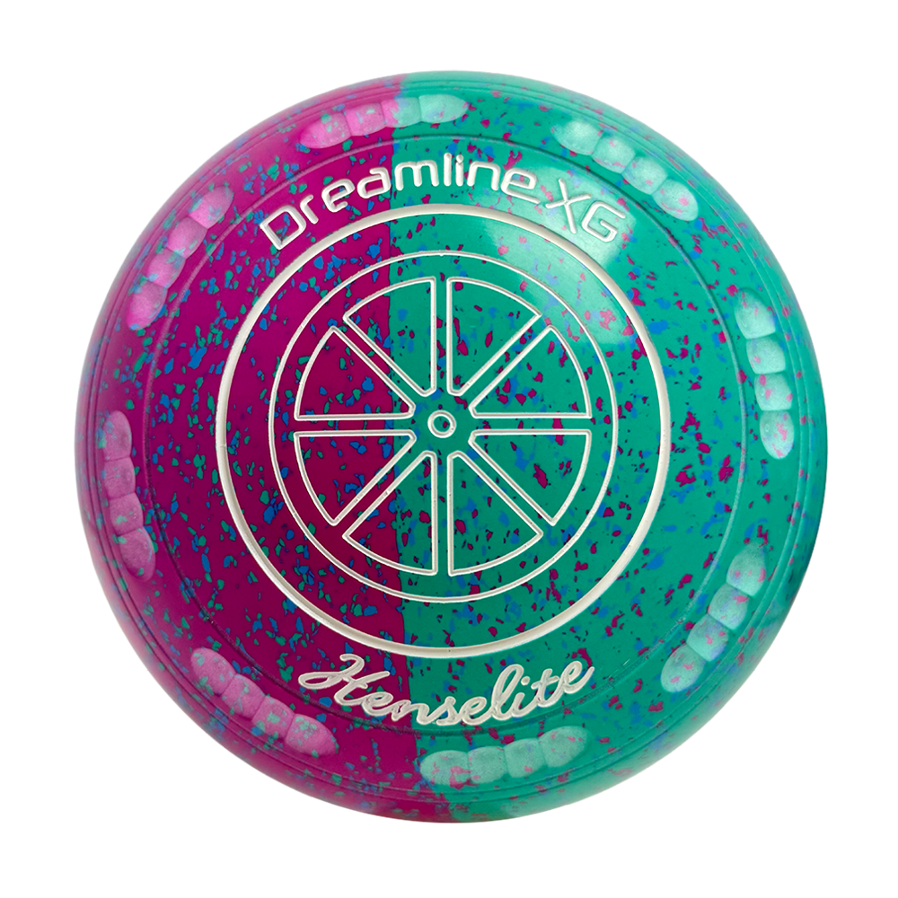 Henselite Dreamline XG Lawn Bowls Size 3 Heavy Gripped - Paradise Duo BE5-28