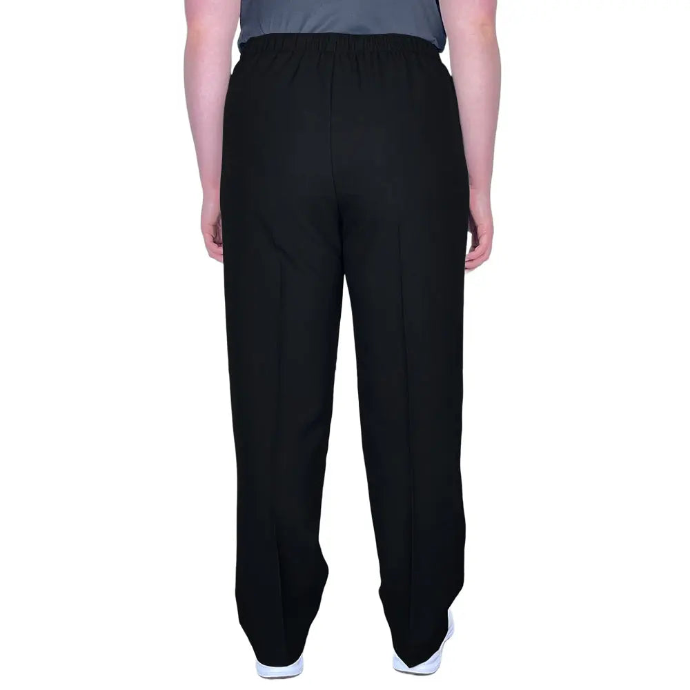Domino Womens Lawn Bowls Pants BA Logo - Black - Bowls City